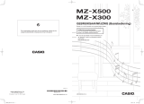 Casio MZ-X500 Handleiding