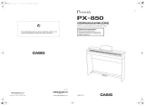 Casio PX-850 Handleiding