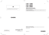 Casio LK-266 Handleiding