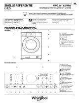 Whirlpool AWG 1112 S/PRO Daily Reference Guide