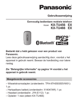 Panasonic KXTU456 Handleiding
