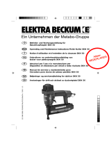 Elektra Beckum SKN 50 Handleiding