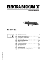 Elektra Beckum KS 6000 Set Handleiding
