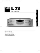 NAD Car Video System L73 Handleiding