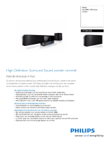 Philips Speaker System HTS8160B/98 Handleiding