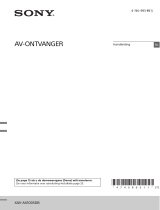 Sony XAV-AX1005DB Handleiding