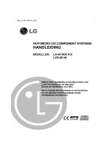 LG LX-M140D de handleiding
