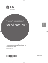 LG LAP240 Soundplate de handleiding