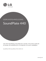 LG LAP440 Soundplate de handleiding