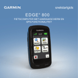 Garmin Edge 800 Snelstartgids