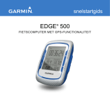 Garmin Edge500 Snelstartgids