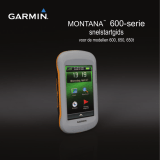 Garmin Montana® 650 Snelstartgids
