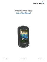 Garmin Oregon 600t,GPS,Topo Canada Snelstartgids