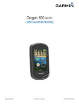 Garmin Oregon 600t,GPS,Topo Canada Handleiding