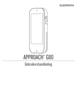 Garmin Approach G80 Handleiding