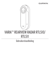 Garmin Varia Rearview Radar RTL 510 Handleiding