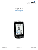 Garmin Edge® 810 Snelstartgids