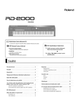 Roland RD-2000 de handleiding