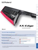 Roland AX-Edge de handleiding