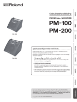 Roland PM-100 de handleiding