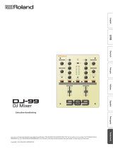 Roland DJ 99 - DJ Mixer de handleiding