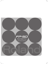 Roland FP-50 de handleiding