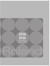 Roland HP506 de handleiding