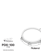 Roland PDX-100 de handleiding