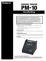 Roland PM-10 de handleiding