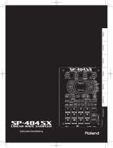 Roland SP-404SX de handleiding