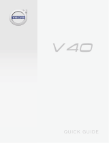 Volvo V40 Snelstartgids