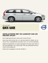 Volvo V50 Snelstartgids