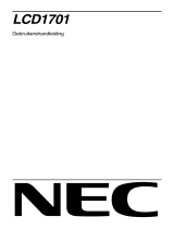 NEC NEC LCD1701 de handleiding