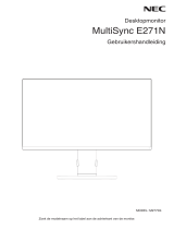 NEC MultiSync E271N de handleiding