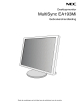 NEC MultiSync EA193Mi de handleiding