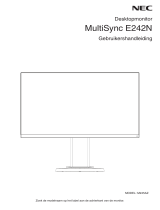 NEC MultiSync E242N de handleiding