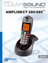 Geemarc AMPLIDECT280 Gebruikershandleiding