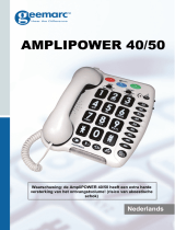 Geemarc AMPLIPOWER50 Gebruikershandleiding