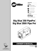 Miller BIG BLUE 350X PIPEPRO (MITSUBISHI) de handleiding
