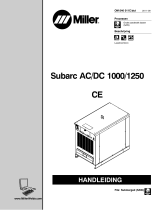 Miller SUBARC AC/DC/ 1000/1250 CE AND NON-CE de handleiding