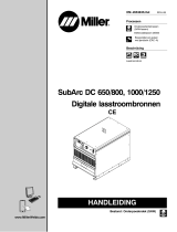 Miller SUBARC DC 650/800, 1000/1250 DIGITAL POWER SOURCES de handleiding