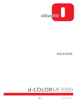 Olivetti d-Color MF3000 de handleiding