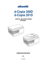 Olivetti d-Copia 200D - d-Copia 201D de handleiding