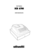 Olivetti ECR 6700 de handleiding