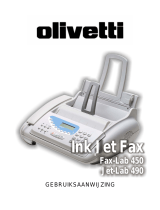 Olivetti Fax lab 490 de handleiding
