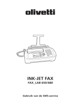 Olivetti Fax-Lab 650 de handleiding