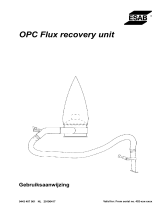 ESAB OPC Flux recovery unit Handleiding