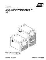 ESAB Mig 5000i WeldCloud™ Handleiding
