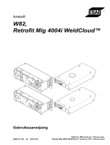ESAB W82, Retrofit Mig 4004i WeldCloud™ Handleiding