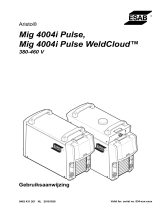 ESAB Mig 4004i Pulse, Mig 4004i Pulse WeldCloud™ Handleiding